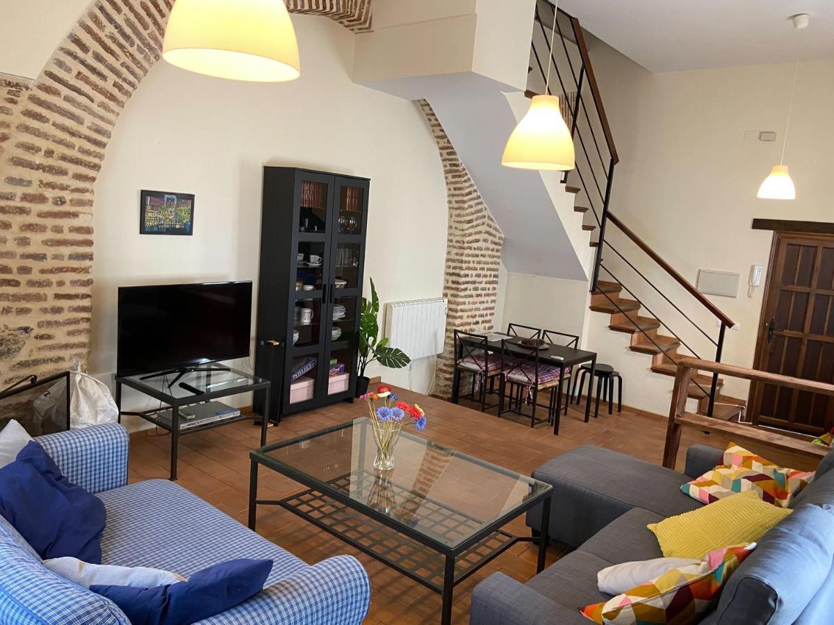 Duplex Con Piscina En Centro Cazalla กาซาญา เดลา เซียร์รา ภายนอก รูปภาพ