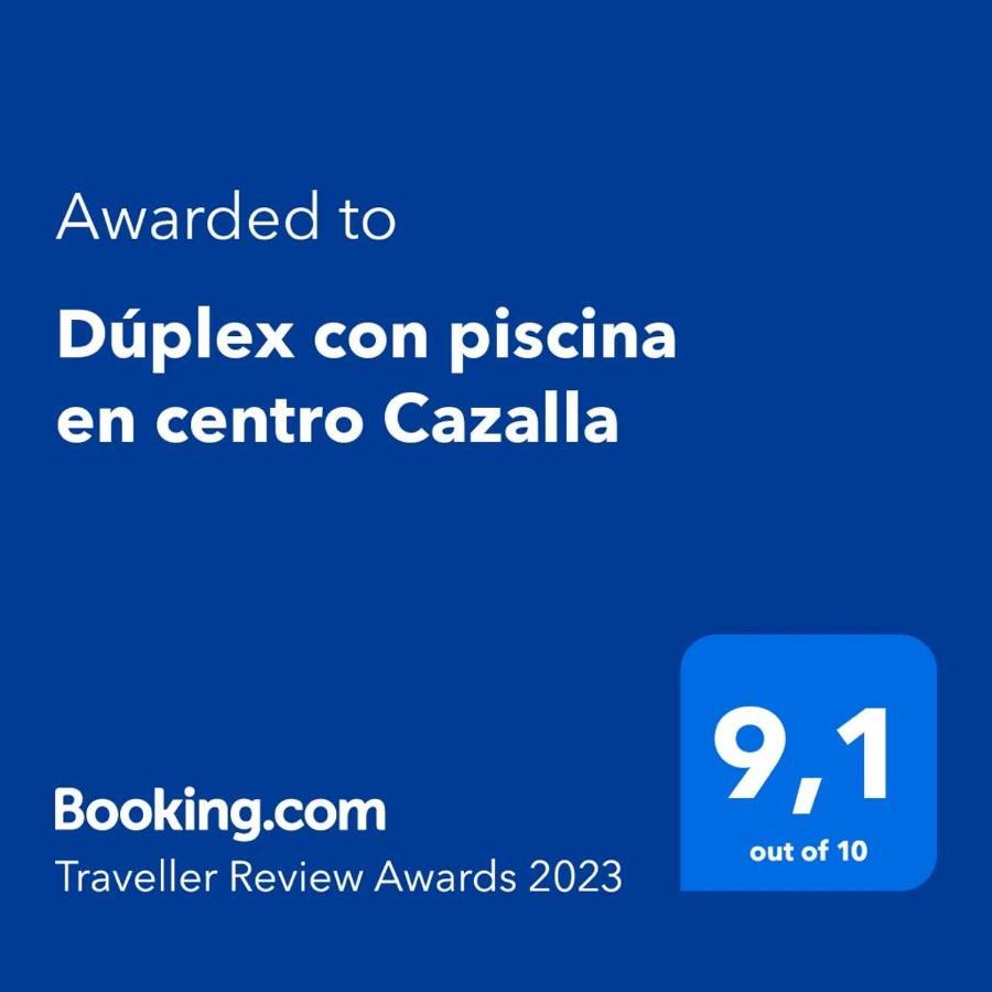 Duplex Con Piscina En Centro Cazalla กาซาญา เดลา เซียร์รา ภายนอก รูปภาพ